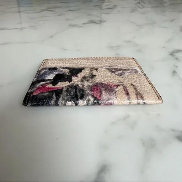 Coach X Mint + Serf Card Case Ivory Multicolor CD685 - Picture 7 of 9